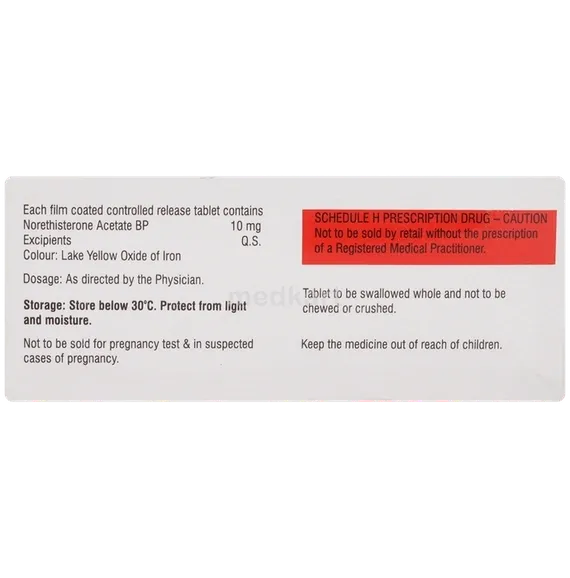 nostra cr 10mg tablet 10's